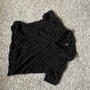 Black Forever 21 Button-up